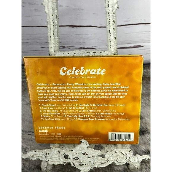 Sharper Image Celebrate Superstar Party Classic CD Audio - Picture 2 of 4